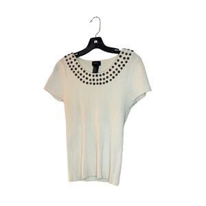 RQT Top with Beaded Neckline